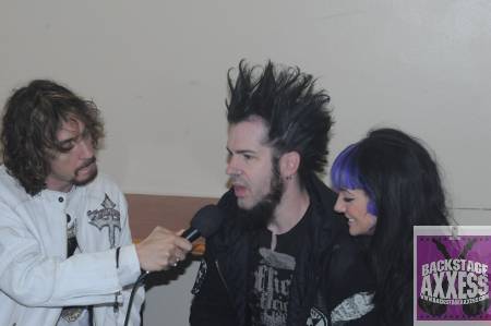 Wayne Static and Tera Wray (Static X) Interview