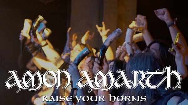 AMON AMARTH Premieres “Raise Your Horns Video”
