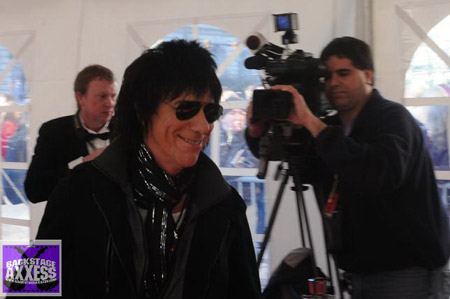 Jeff Beck, shown in the picture