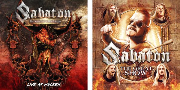 OUT TODAY: SABATON’S LIVE, DOUBLE DVD/Blu-Ray RELEASES