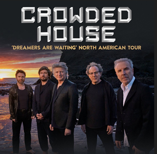 ICONIC BAND CROWDED HOUSE ANNOUNCE RE-SCHEDULED DATES FOR 2022 NORTH AMERICAN TOUR