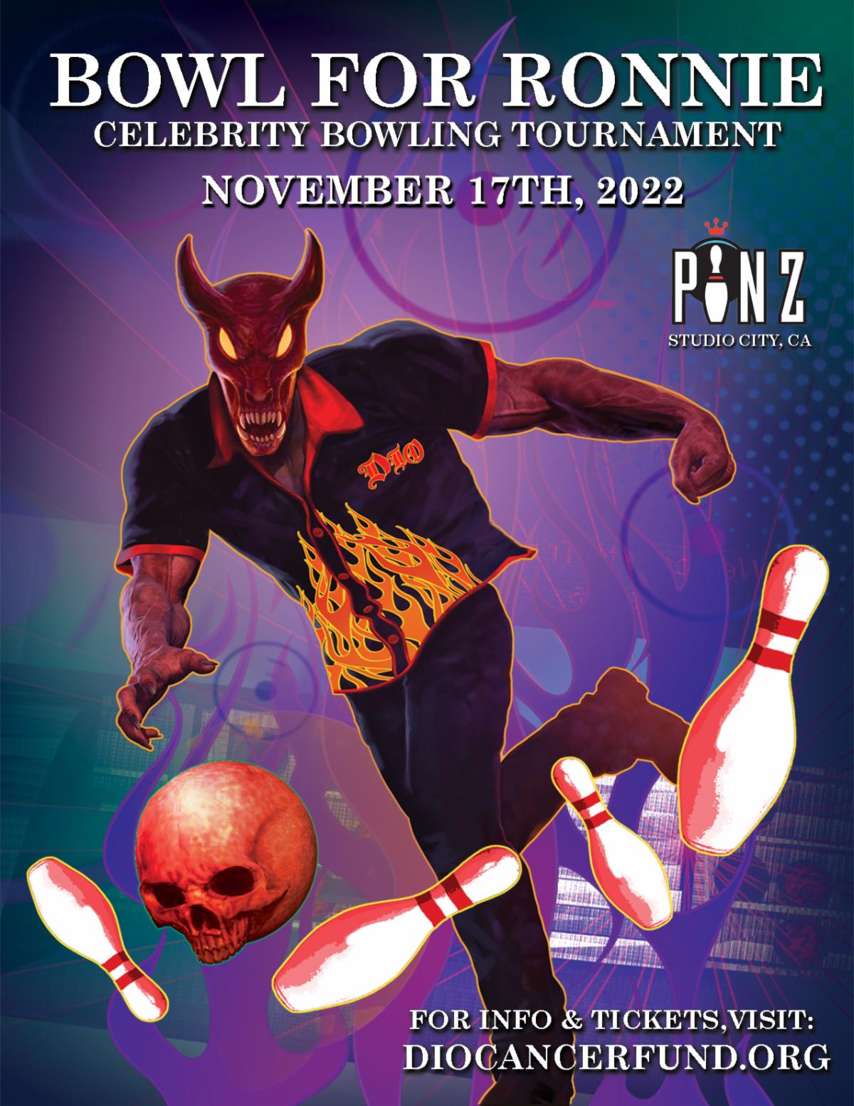 BOWL FOR RONNIE November 17 Hosted by Eddie Trunk