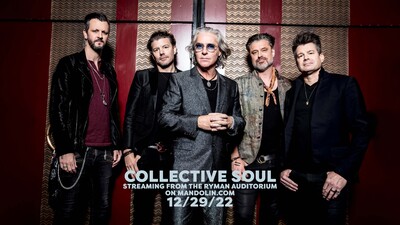 COLLECTIVE SOUL Rings In The New Year With Livestream Concert Event December 29 – January 1; Tickets Available Today Via Mandolin