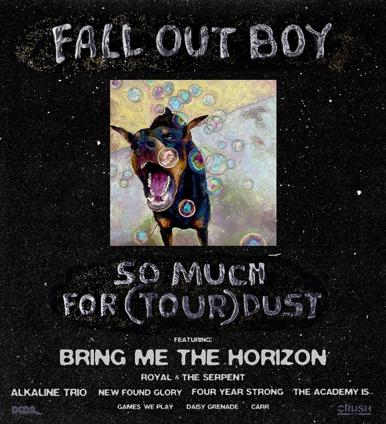 Fall Out Boy Announces So Much For (Tour) Dust