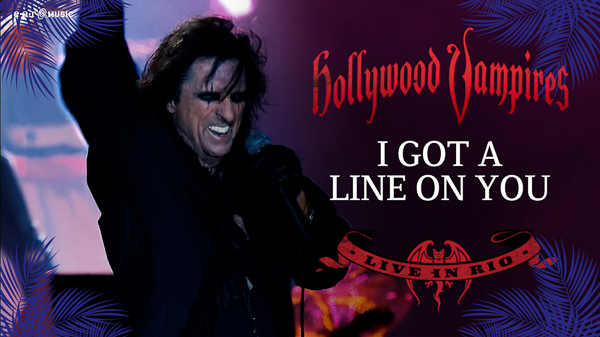 Hollywood Vampires Announce “Live In Rio” Album + Share “I Got A Line On You” Live Video
