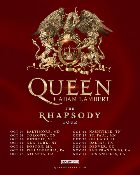 QUEEN + Adam Lambert Announce New Tour Dates – Backstage Axxess