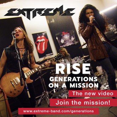 EXTREME Team With earMUSIC To Share New Video & Initiative Keeping Rock ...