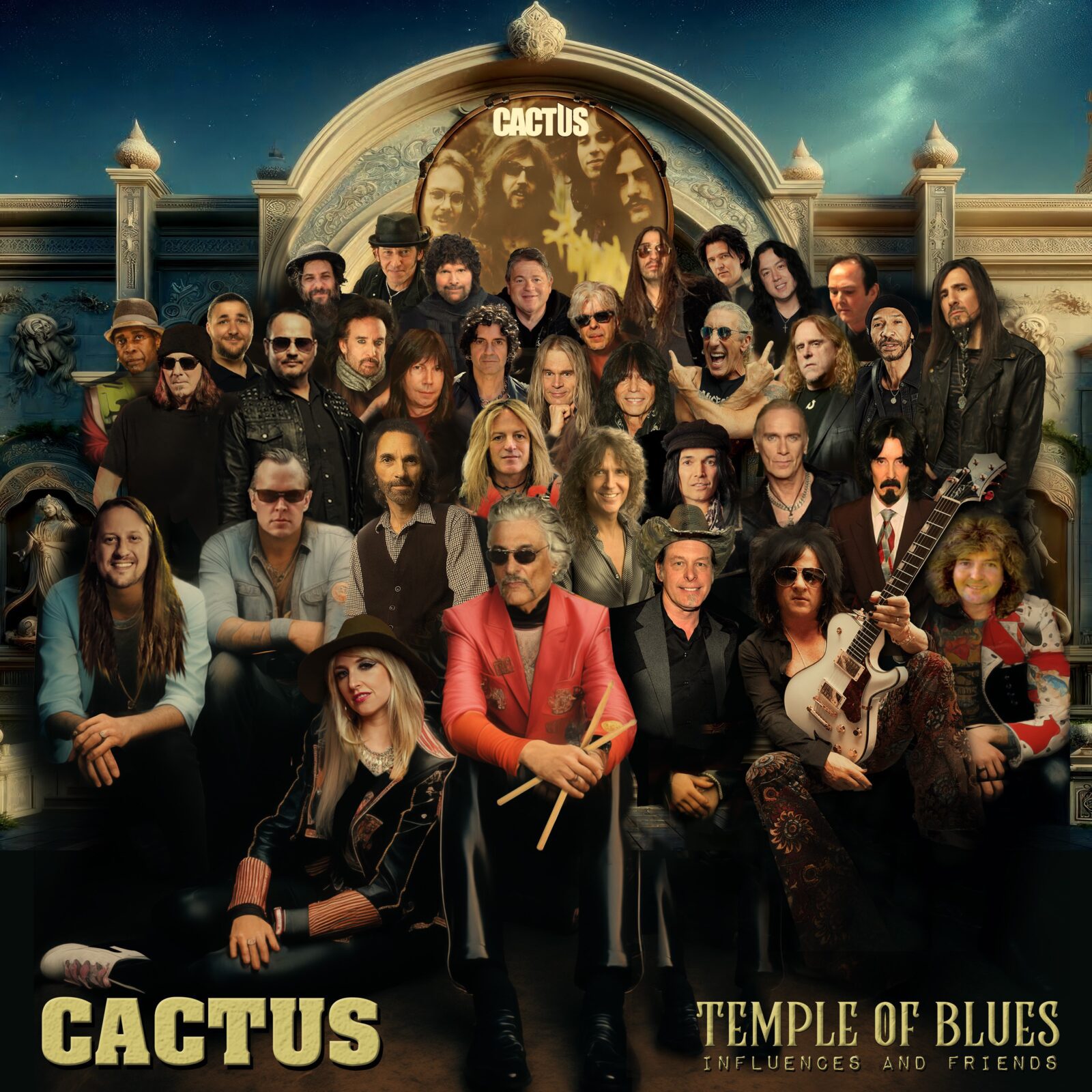 Carmine Appice Rebuilds Legendary Rock Band CACTUS With Powerful New  ALL-STAR Album TEMPLE OF BLUES- INFLUENCES & FRIENDS – Backstage Axxess