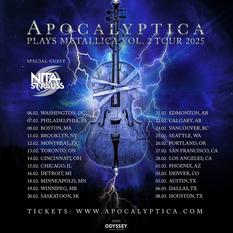 does apocalyptica tour in the us